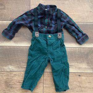 Carter's Just One You® Baby Boys'
Plaid Top & Bottom Set